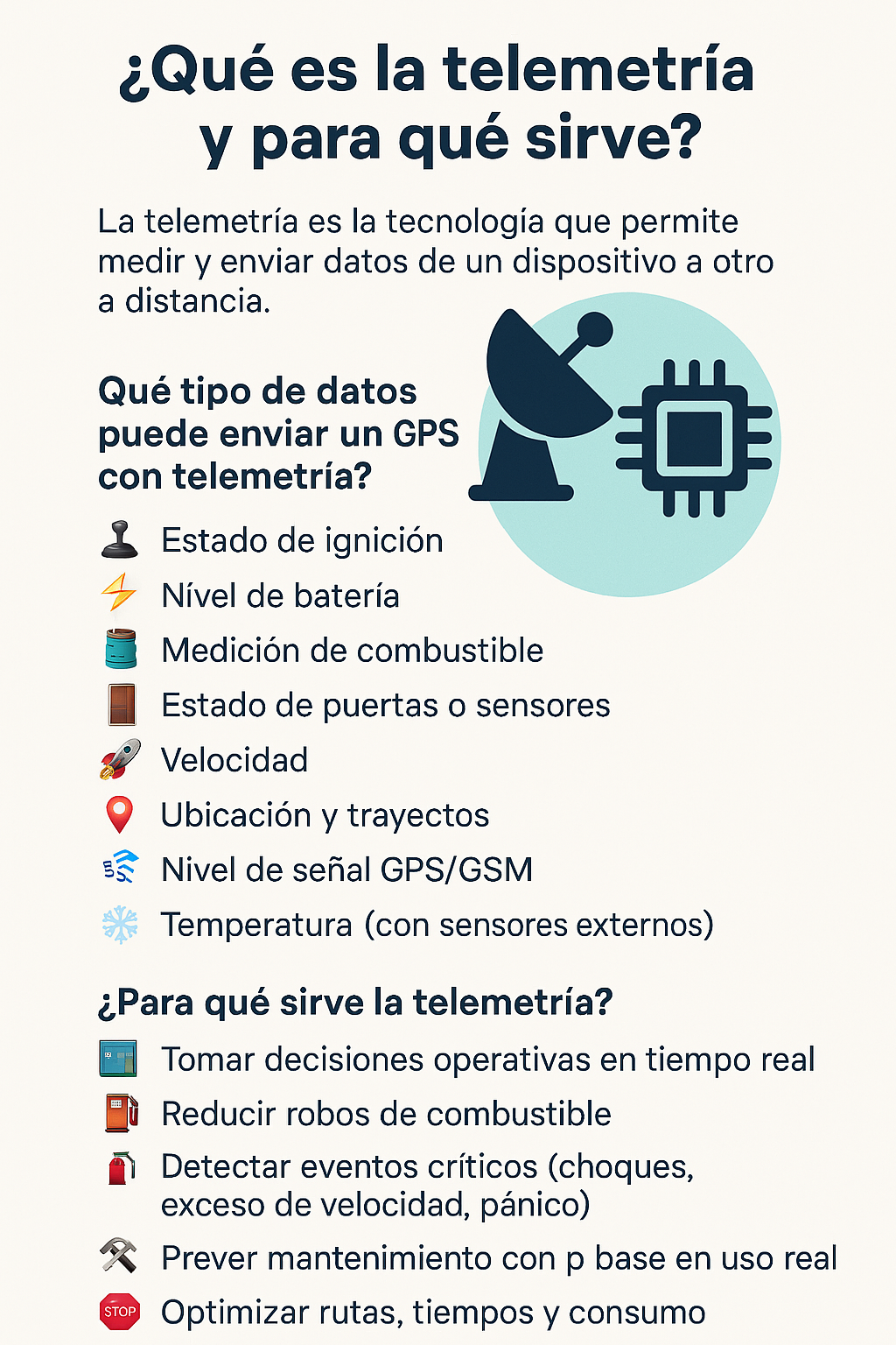 Qué es la telemetría y para qué sirve Qué es la telemetría y para qué sirve
