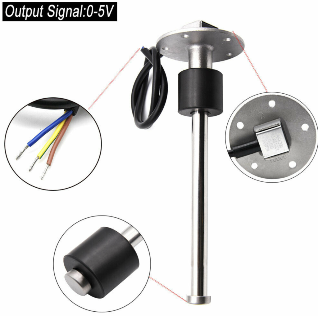 sensor de combustible analogo